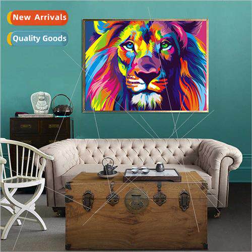 Handmade Full Stch Colorful on Cross Stch ving Room Bedroom