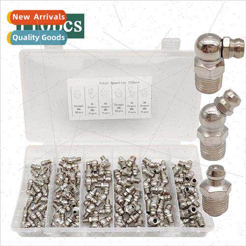 110pcs box nickel plated grease nipple grease nipple connect