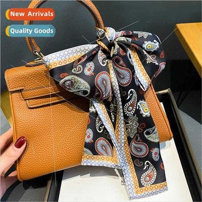 Korea Spring Autumn new cashew fashion silk scarf women long
