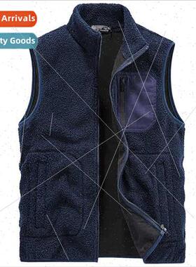 Vest men fall winter fleece top shaker undershirt outdoor sp