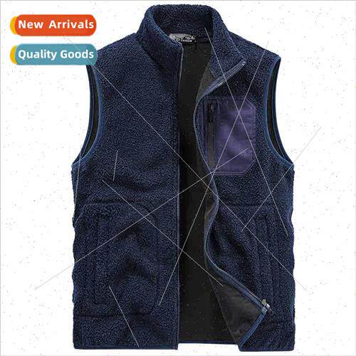Vest men fall winter fleece top shaker undershirt outdoor sp