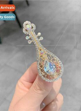 Retro hair clips female compact bangs clip broken hair card