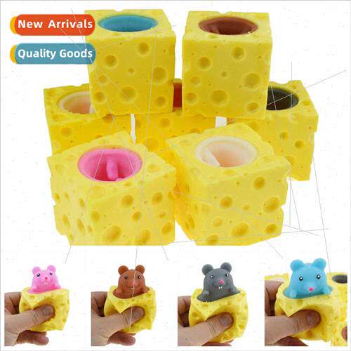 Creative cute cheese squirrel cup word pinch squeeze vent mo