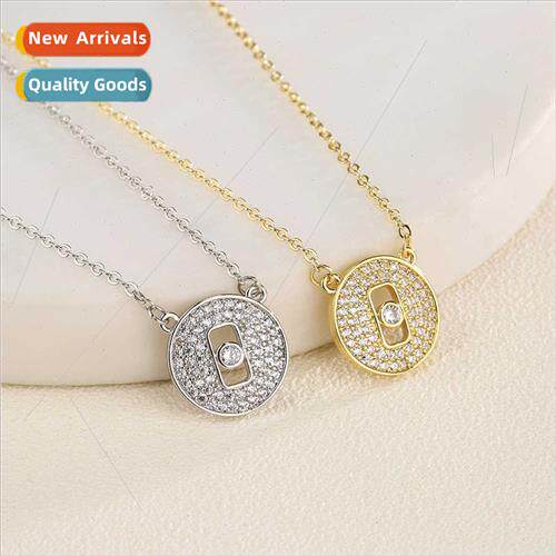 2023 New Wave Korea Tender Love Paperclip Necklace适用Women