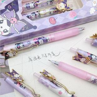 girl patch Kuromi cute unisex pen heart alloy student brush