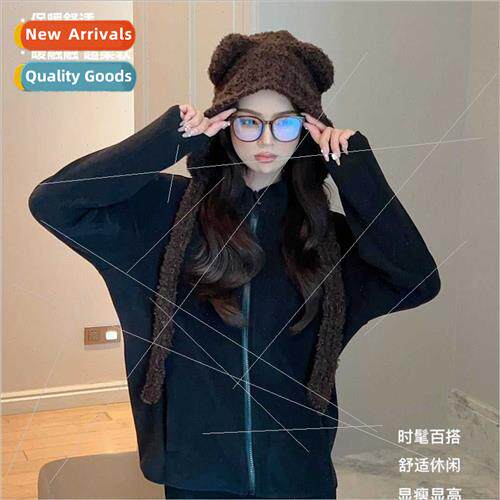 Autumn winter stand-up collar shaker jacket women thickened