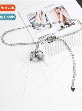 Metal waist chain accessories female chain belt belt bag dec