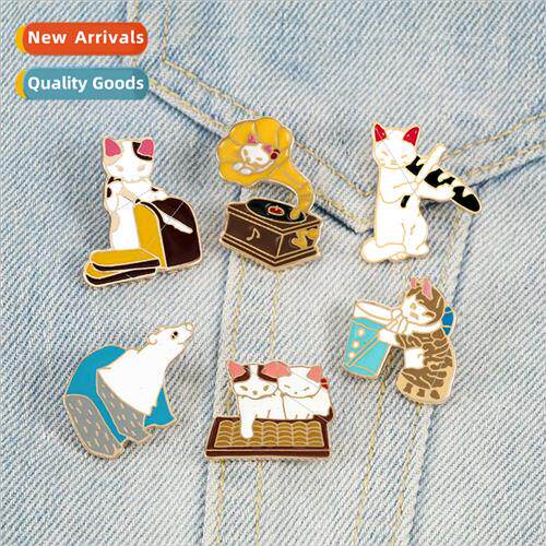 personaly cartoon alloy badge cute kten quirky fun brooch ha
