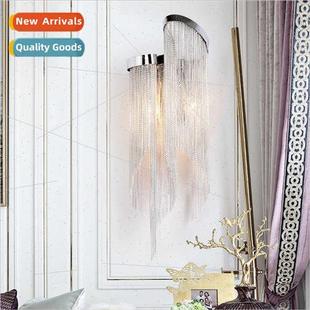 modern tassel wall lamp designer light luxury living room be