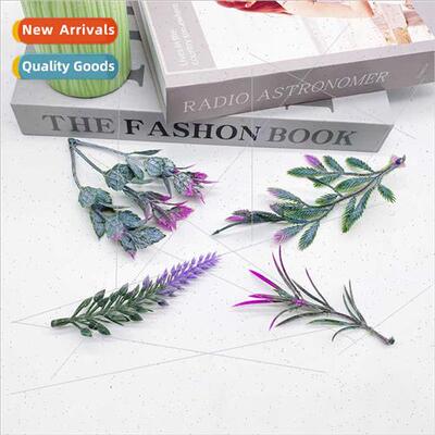 Fresh wreath accessories mulation leaves DIY Mori handmade j