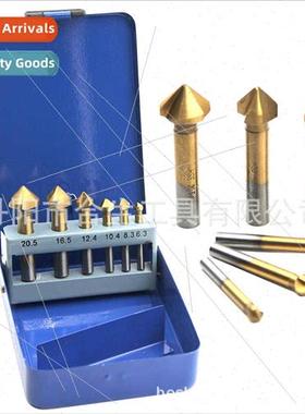 90-degree triple-edged tanium-plated fully sharpened chamfer