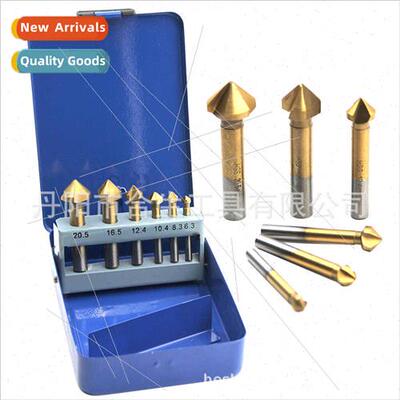 90-degree triple-edged tanium-plated fully sharpened chamfer