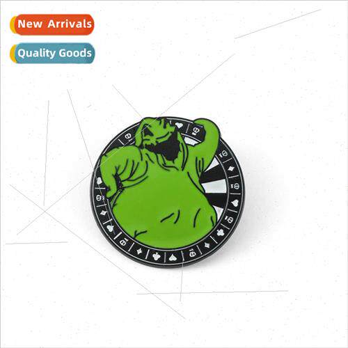 Europe Uned States Christmas Eve fright brooch alloy niche p