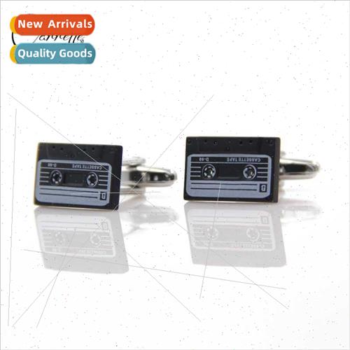 Create Fun Fashion Square Fun Tape Shape Cufflinks French Ca