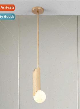 Scandinavian bedroom bedside chandelier simple modern aisle