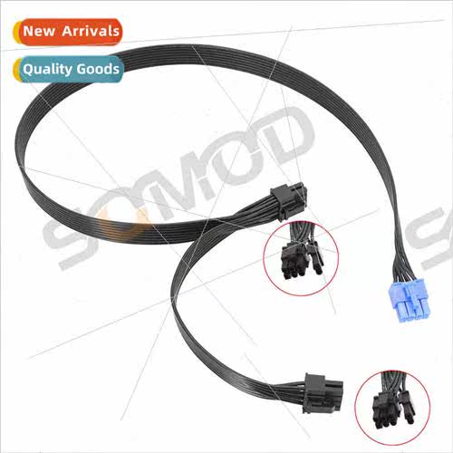 8Pin Male to Dual 6+2Pin Male VGA Module Cable Module Cable