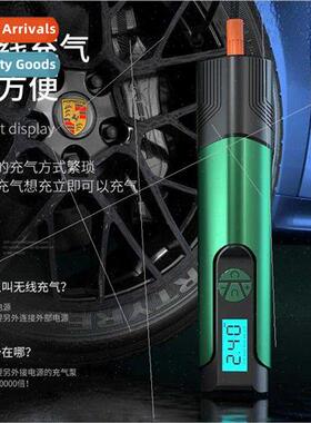 Portable car wireless inflatable pump car electric pump smal
