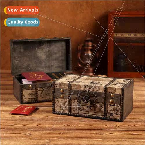 New retro Brish jewelry box lock desktop organizer jewelry p