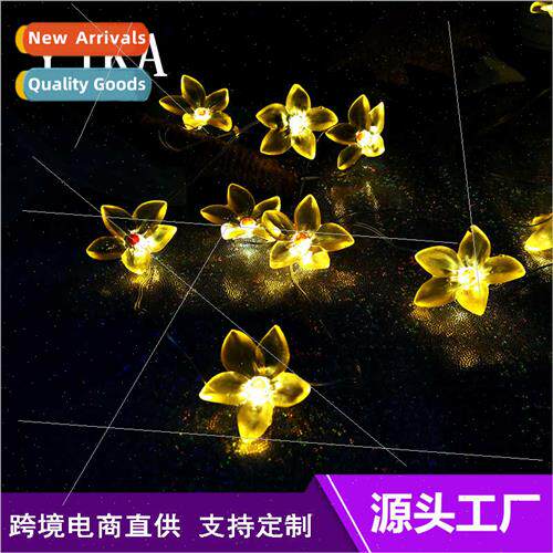 led light string easter lily shape led copper wire light str