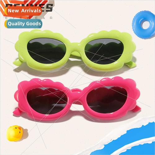 2024 new children cloud edge shaped frame Y2K oval lens nd f