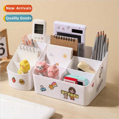 mple storage box plastic multi-compartment remote control sm