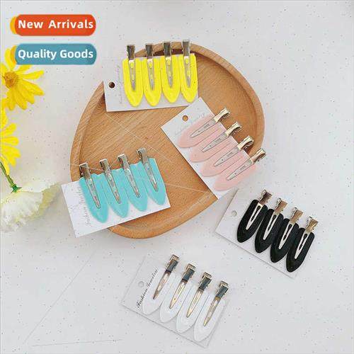 Ouyang Nana Traceless Hair Clip Partioning Posioning BB Clip - 实物图