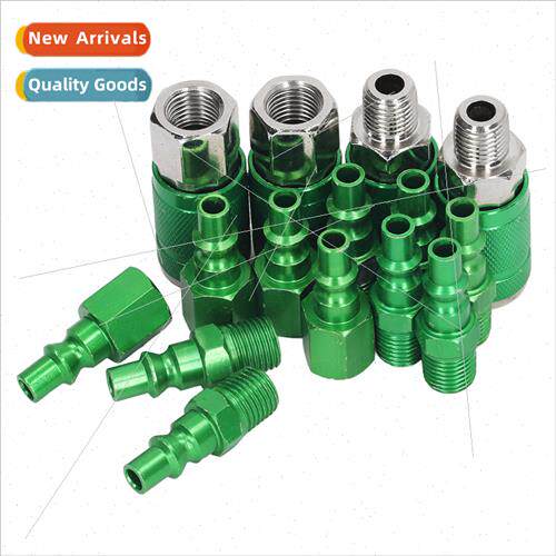 1/4NPT Aluminum Oxide  American ARO Quick Couplings 14-Piece