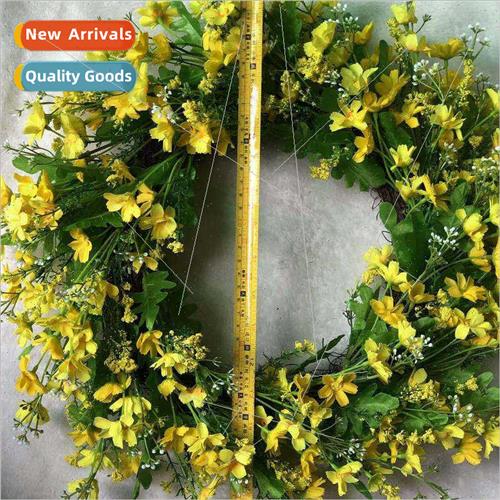 Spring  Spring mulation Orchid Wreath Wedding Festival Fasci