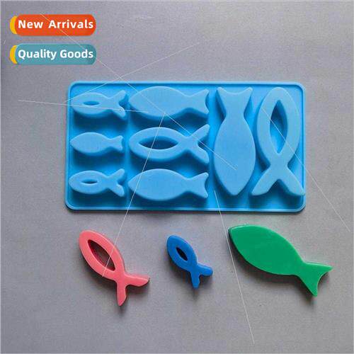 8 Small Fish 592 Chocolate licone Mold Cake Pudding Dessert