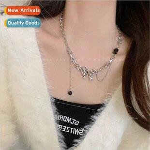 Necklace Patchwork Butterfly Chain ins Sweatshirt Women quid