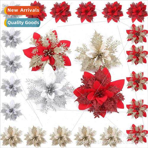 Christmas high-grade simulation flowers three-dimensional th