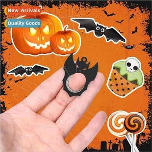 fidget Halloween keychain decompression spinner bat