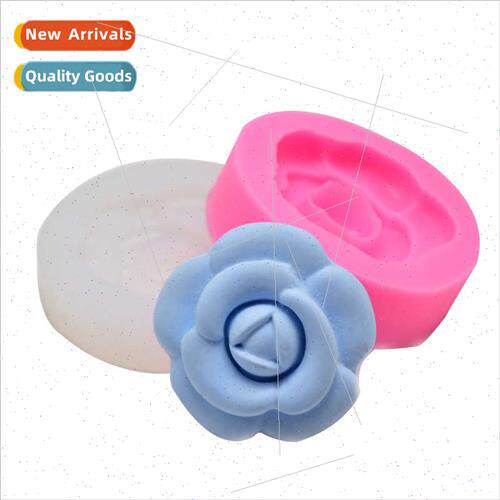 DIY Baking Tools Camellia Flower Aroma Plaster Cake Decorati