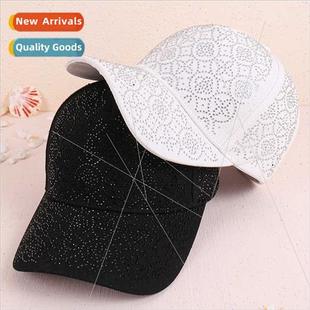 children hard hat baseball tongue cap duck Rhinestone top