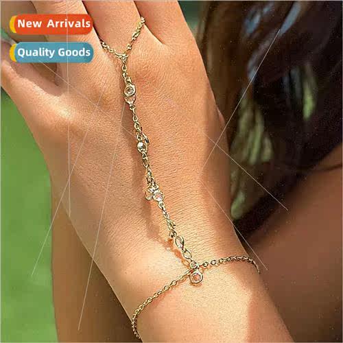 Europe fashion ethnic wind metal chain hand back chain femal