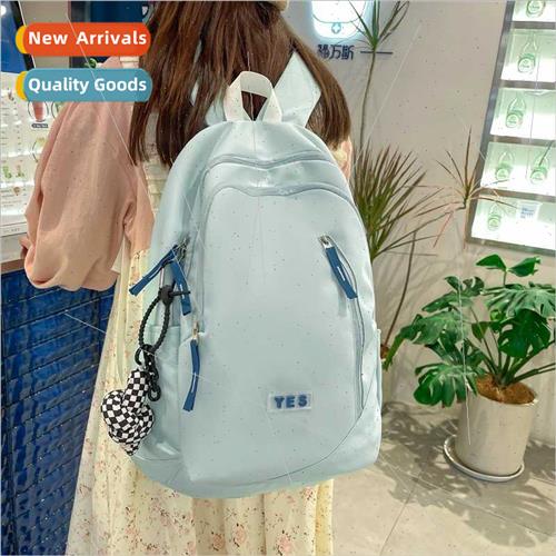 Japan ins nd fashion color collision Klein blue hundred casu