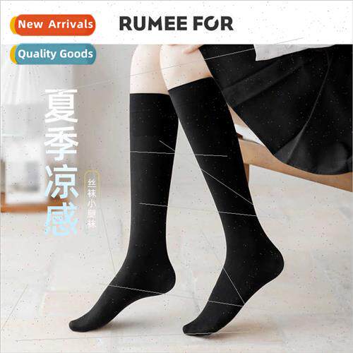 Pressure sunscreen calf socks female summer thin anti-hookin