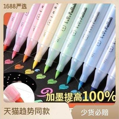 Soft tip acrylic markers opaque color hpainting diy goo card