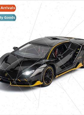 1:24 StBox Lambo 770 alloy car model 5 open sound light boom
