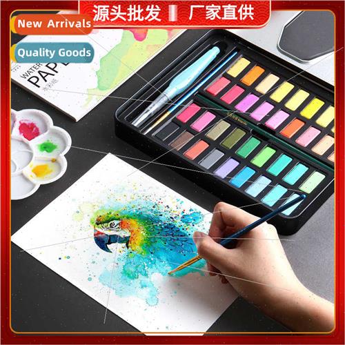 Margaret Solid Watercolor Paints Painting Gouache Starter Se