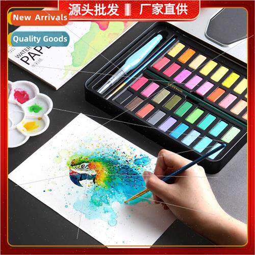 Margaret Solid Watercolor Paints Painting Gouache Starter Se