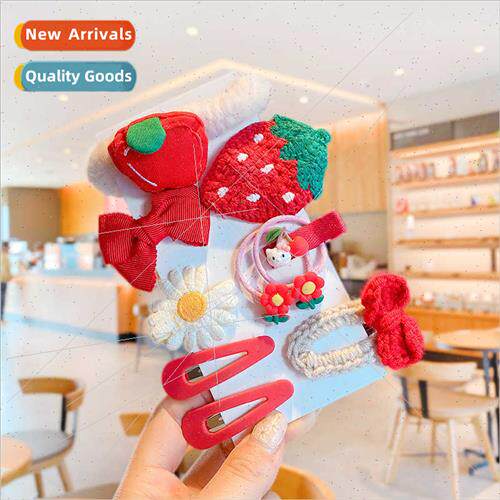 Children hair clips female cute princess baby headdress clip