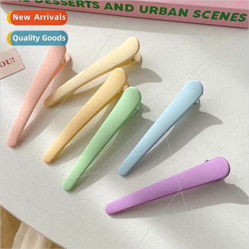 Frosted duckbill clip macaron color summer wash face makeup