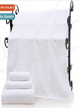 Whe bath towel cotton absorbent not easy to lose hair hotel