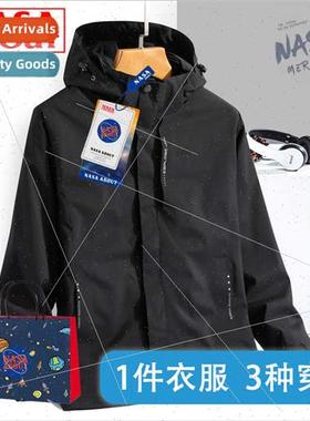 nd urban rushing jacket 3-in-1 twoPCS windprowaterprotop thi