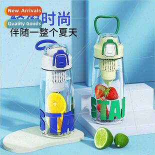 mple tea partion plastic cup pop-up lid girls portable sport