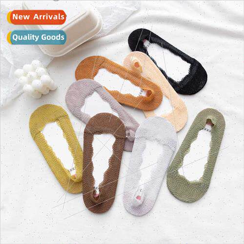 Summer new women socks lace ladies invisible socks Japanese