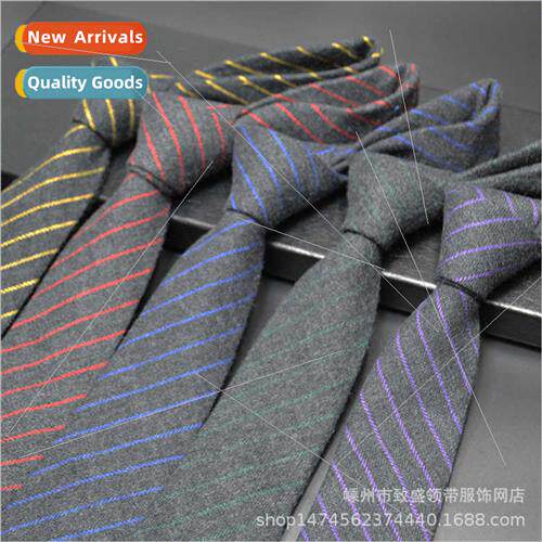 Men Business Tie Extra Narrow Necktie Narrow Wool Necktie Co