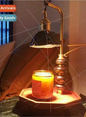 Vintage solid wood aromatherapy bedside melted wax lamp livi