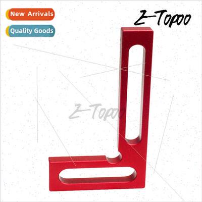 0-100MM Aluminum Woodworking Right Angle Ruler Angle Ruler A